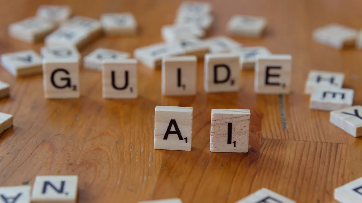 How to use AI for outline generation without losing structure — Guide and AI Text Blocks on Wooden Surface